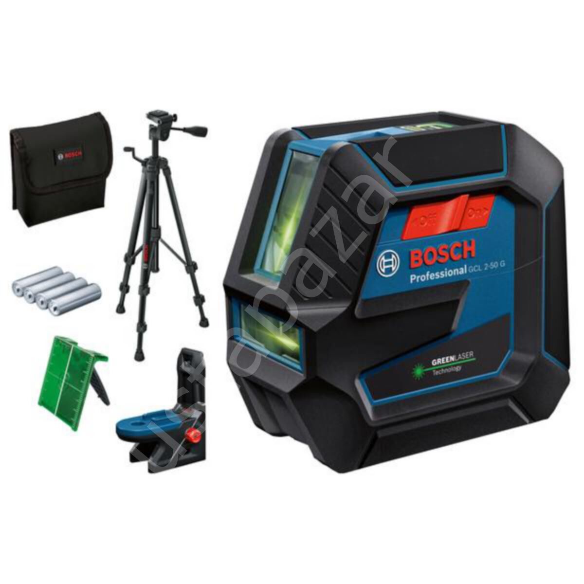 Bosch Gcl 2-50 G Lazer Hizalama + Bt 150 Tripod 0601066M01