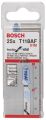 Bosch - Kırılmaya Karşı Dayanıklı Seri Metal İçin T 118 AF Dekupaj Testeresi Bıçağı - 25'Li Paket 2608634991