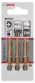 Bosch - Max Grip Serisi Vidalama Ucu PZ 1*49 mm 3'lü 2607001598