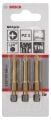 Bosch - Max Grip Serisi Vidalama Ucu PZ 1*49 mm 3'lü 2607001598