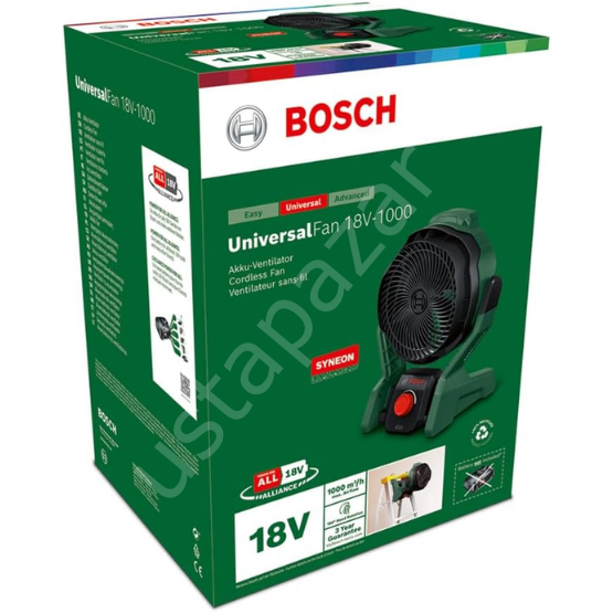 Bosch UniversalFan 18V-1000 (Solo) 06039E1000