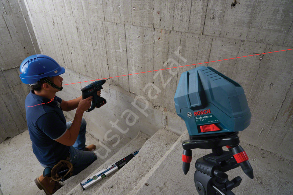 Bosch GLL 3-15 X Professional Çapraz Çizgi Lazeri 0601063M00