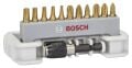 Bosch - 11 Parça MaxGrip Vidalama Ucu Seti + Hızlı Değiştirmeli Tutucu 2608522126
