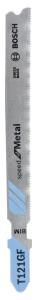 Bosch - Hızlı Kesim Serisi Metal İçin T 121 GF Dekupaj Testeresi Bıçağı - 25'Li Paket 2608636697