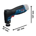 Bosch Professional Gex 12V-32 Eksantrik Zımpara Makinesi Solo - 06019L2000