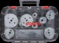 Bosch - Yeni Progressor Serisi Delik Açma Testeresi (Panç) Seti 11 Parça Ø 25-32-40-54-60-68-76-86 mm 2608594194