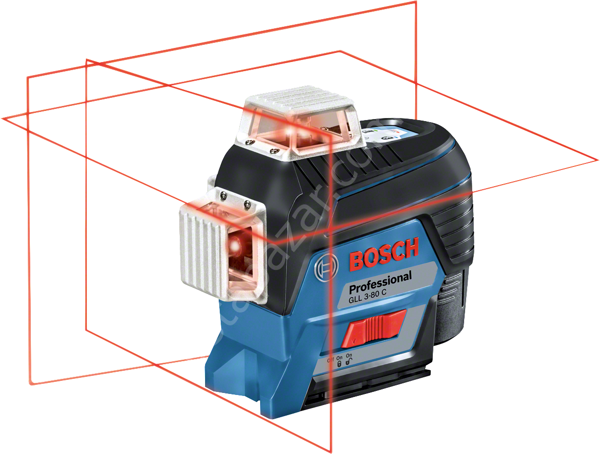 Bosch GLL 3-80 C +Bt 150 Tripod Professional Çizgi Lazeri 0601063R01