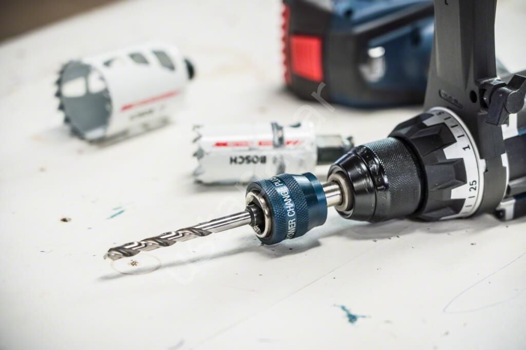 Bosch - Power Change Plus Adaptör, Yeni Progressor Serisi için HSS-G 85 mm Merkezleme Ucu ve Ø 8.7 mm Şaft Girişli 2608594253