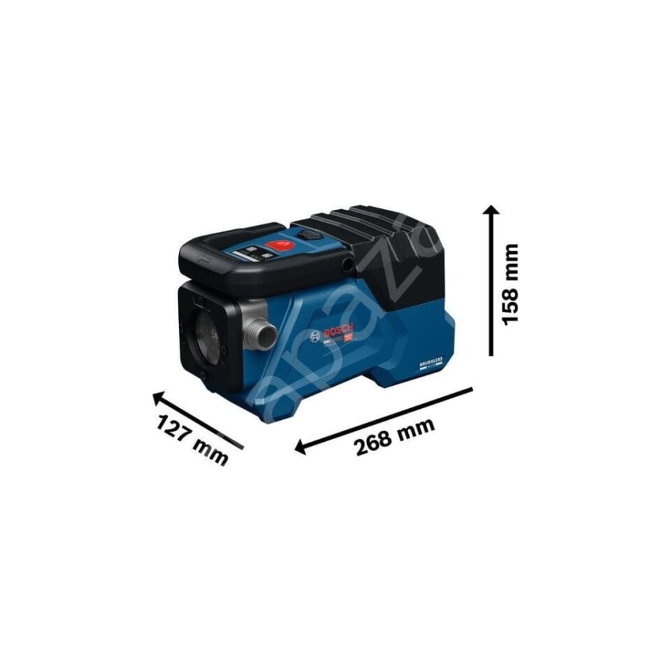 Bosch Professional Gtp 18V-30 Akülü Su Pompası (Solo-Akü Hariç)  06019R6000