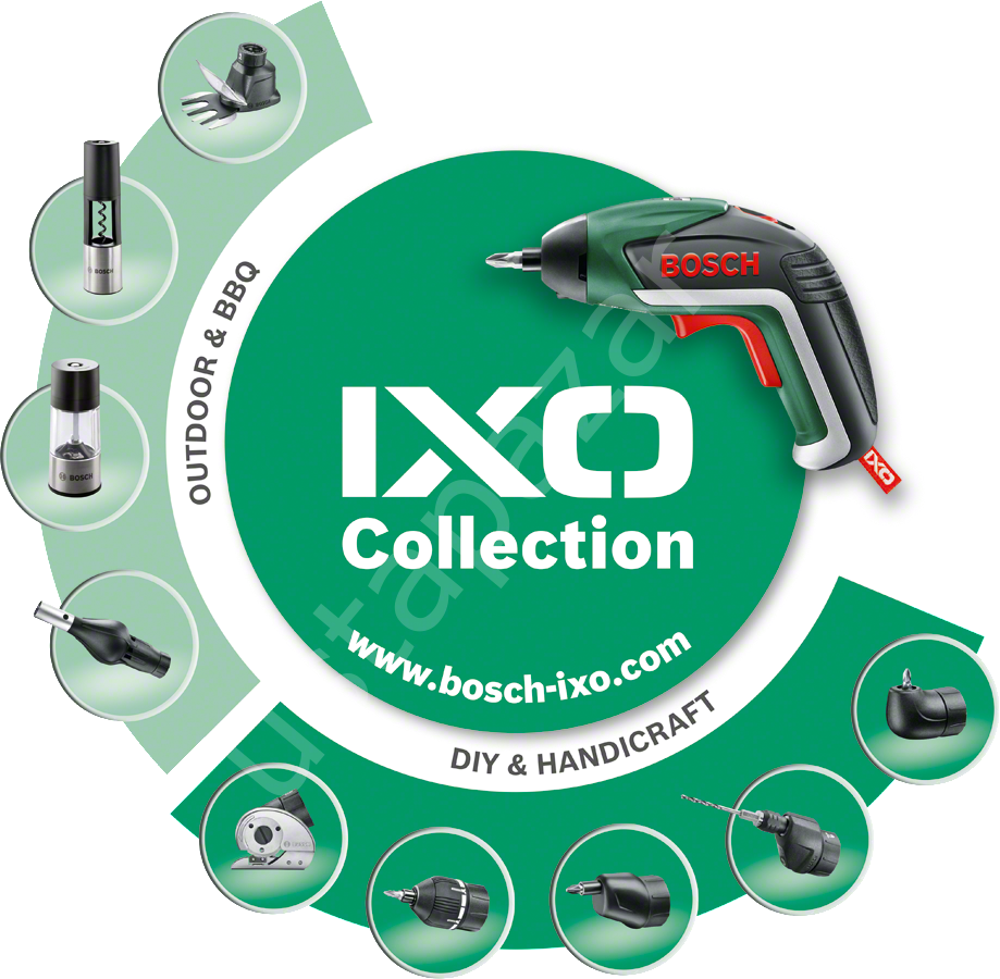 Bosch IXO Collection Çim Biçme Adaptörü 1600A0010D