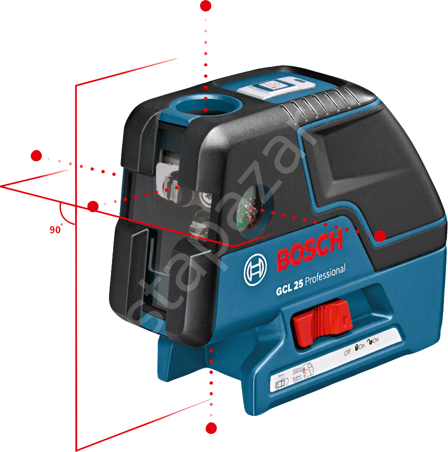 Bosch GCL 25 +BT 150 Professional Nokta Lazeri 0601066B01