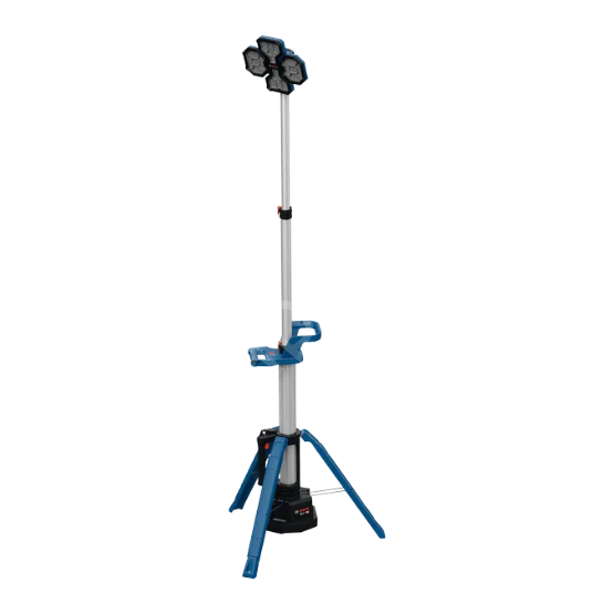 Bosch Professional GLT 18V-5000 Akülü Şantiye Projektörü (Solo/Aküsüz - 5000 Lümen) - 06019P5000
