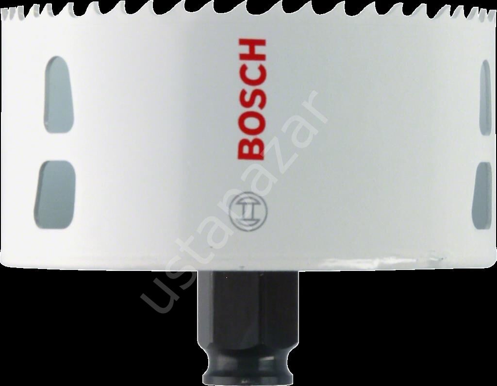 Bosch - Yeni Progressor Serisi Ahşap ve Metal için Delik Açma Testeresi (Panç) 95 mm 2608594237
