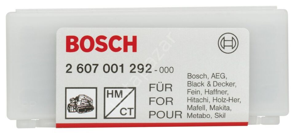 Bosch - Planya Bıçağı Düz Sert Metal 35ᵒ 10'lu 2607001292