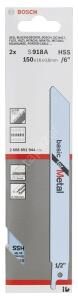 Bosch - Basic Serisi Metal için Panter Testere Bıçağı S 918 AF - 2'li 2608651944