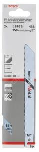 Bosch - Basic Serisi Metal için Panter Testere Bıçağı S 918 BF - 2'li 2608651821