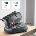 Bosch Akü paketi PBA 18V 6.0Ah W-C 1600A00DD7