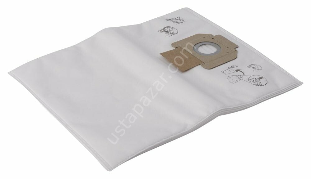 Bosch - Elektrikli Süpürgeler İçin Toz Emme Torbası Kuru Uygulamalar (GAS 15 L için uygun) 2605411229