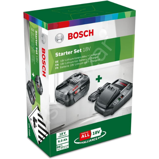 Bosch Başlangıç seti 18 V (6.0Ah + AL 1830 CV) 1600A00ZR8