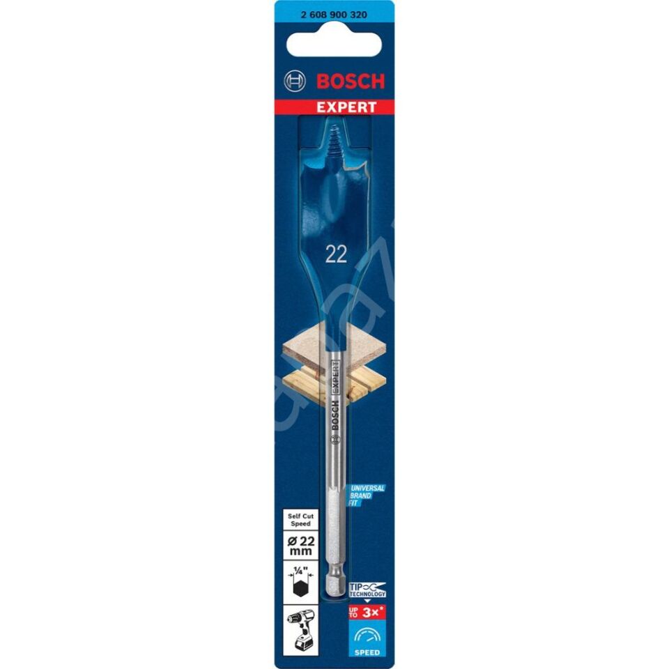 Expert Self Cut Speed Yaprak Delme Ucu 22 x 152 mm