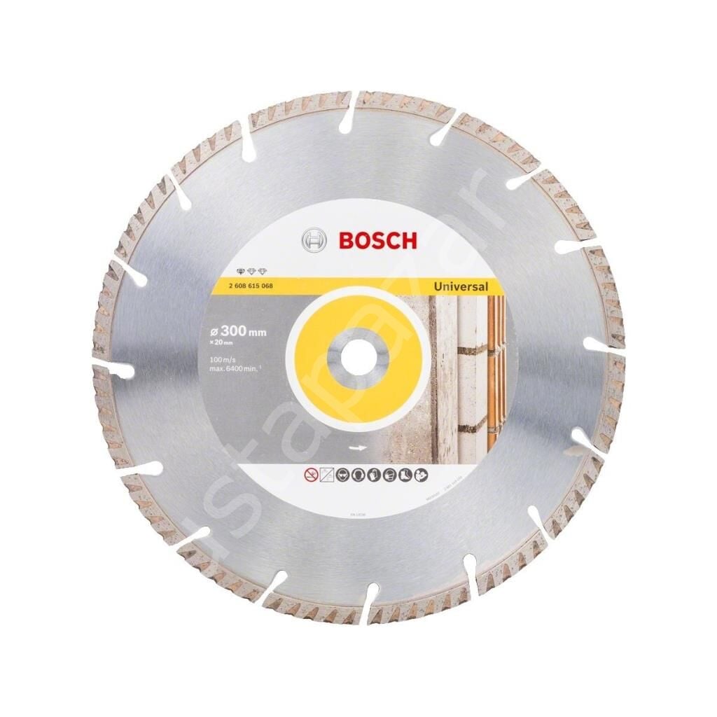 - Standard Seri Genel Yapı Malzemeleri ve Metal Için Elmas Kesme Diski 300*20 mm