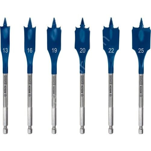 Bosch 13-25 mm 6’lı Expert Yaprak Matkap Ucu Seti 2608900333