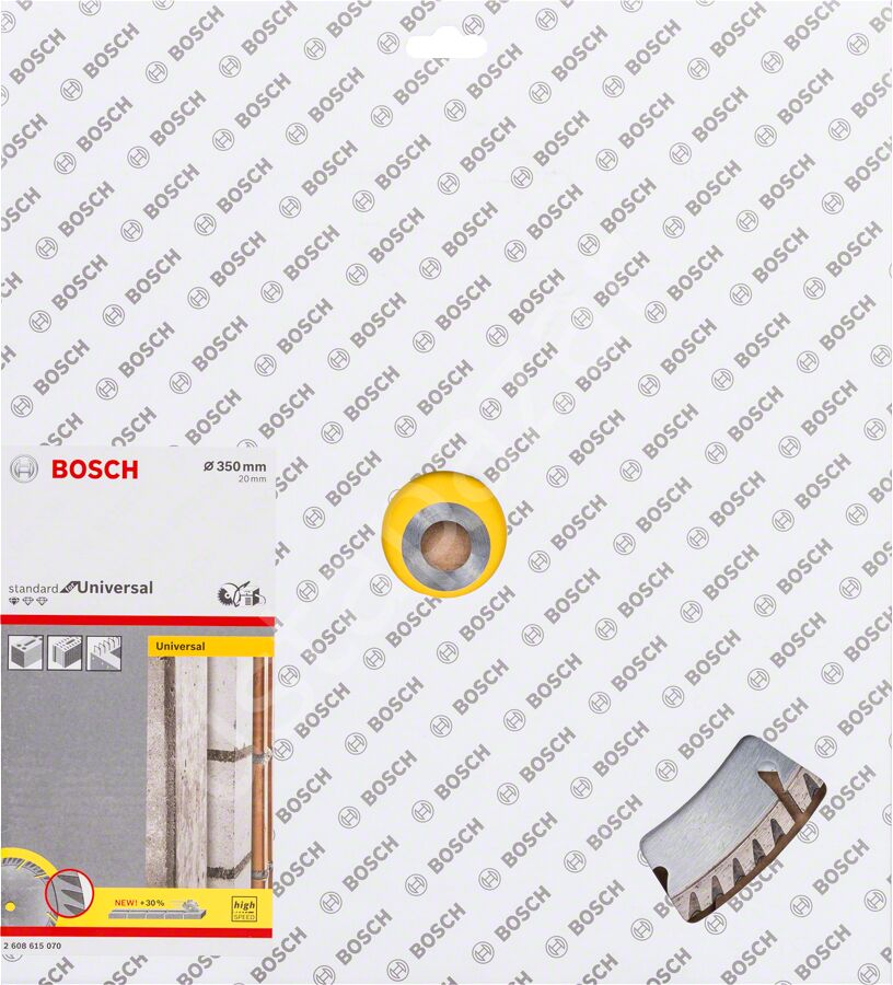 Bosch - Standard Seri Genel Yapı Malzemeleri ve Metal İçin Elmas Kesme Diski 350*20 mm 2608615070