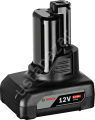 Bosch Professional GBA 12V 6,0 Ah Li-on Akü 1600A00X7H