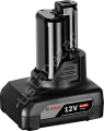 Bosch Professional GBA 12V 6,0 Ah Li-on Akü 1600A00X7H