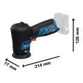 Bosch Professional GPO 12V-77 Akülü Polisaj Makinesi (12V - Solo/Aküsüz) - 06019L3000