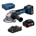 Bosch Profesyonel GWS 18V-11 5 Ah Çift Akülü  Avuç Taşlama Makinesi
