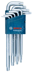 Bosch Profesyonel Alyan Anahtar Takımı Hex 9 Parça (1,5-10mm) 1600A01TH5