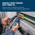 Bosch Professional GVT 1000-15 Voltaj Test Cihazı (12V-1000V AC/DC-CAT IV) 0601077800