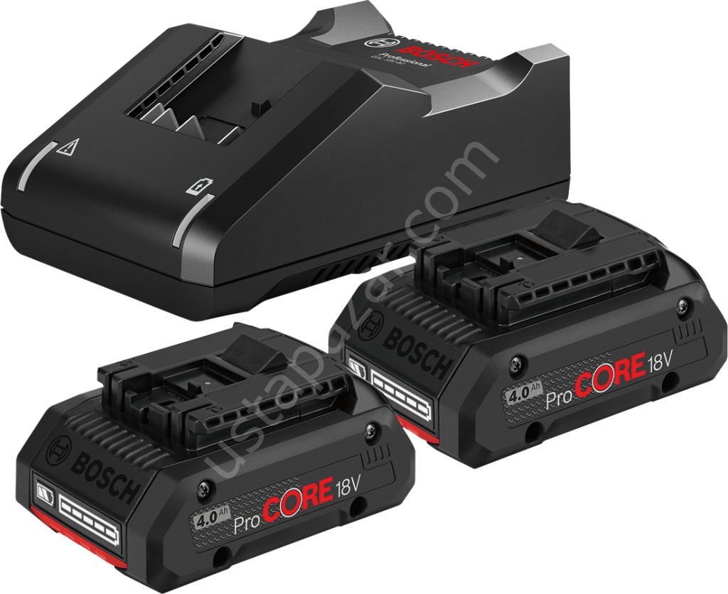 Bosch Professional 18V 2x4A ProCORE Akü Şarj Cihazı Seti 1600A01BA3