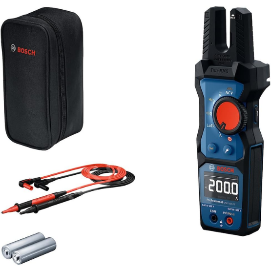 Bosch Professional GFM 1000-15 Çatal Tip Ampermetre (1000V - 200A - True RMS) - 0601077400