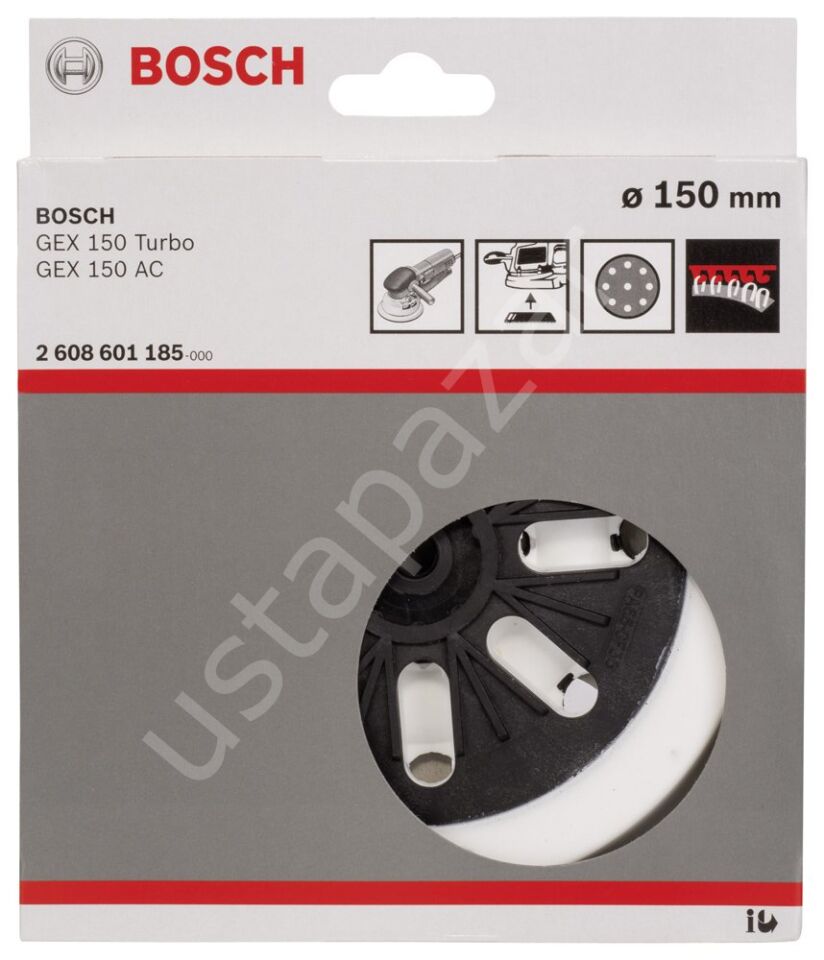 Bosch - 150 mm Zımpara Tabanı Yumuşak (GEX) 2608601185