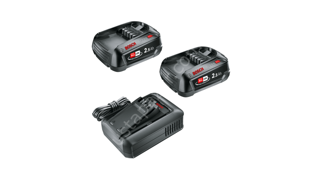 Bosch PBA 18 Volt Başlangıç Seti (2x2,5 Ah + AL 18V-44)