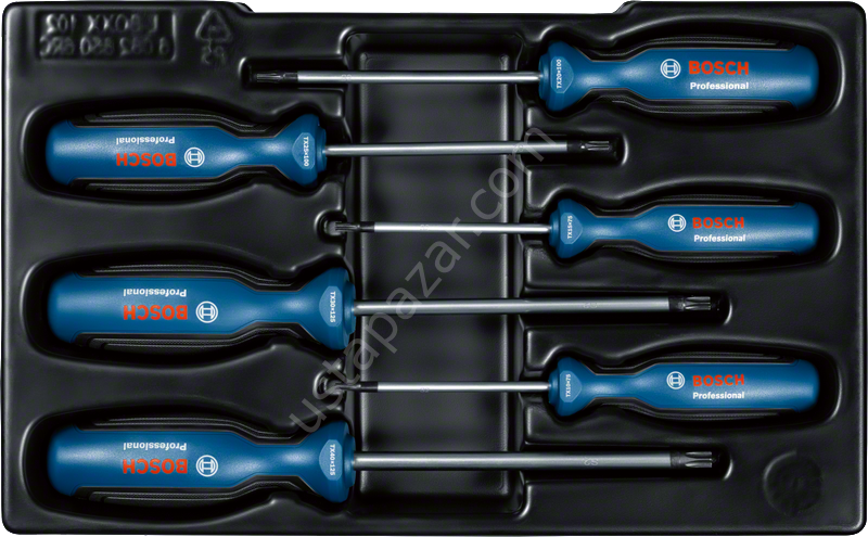 Bosch Profesyonel Torx Tornavida Seti 6 Parça 1600A01V09