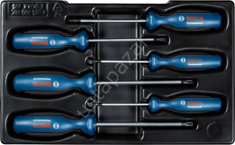 Bosch Profesyonel Torx Tornavida Seti 6 Parça 1600A01V09