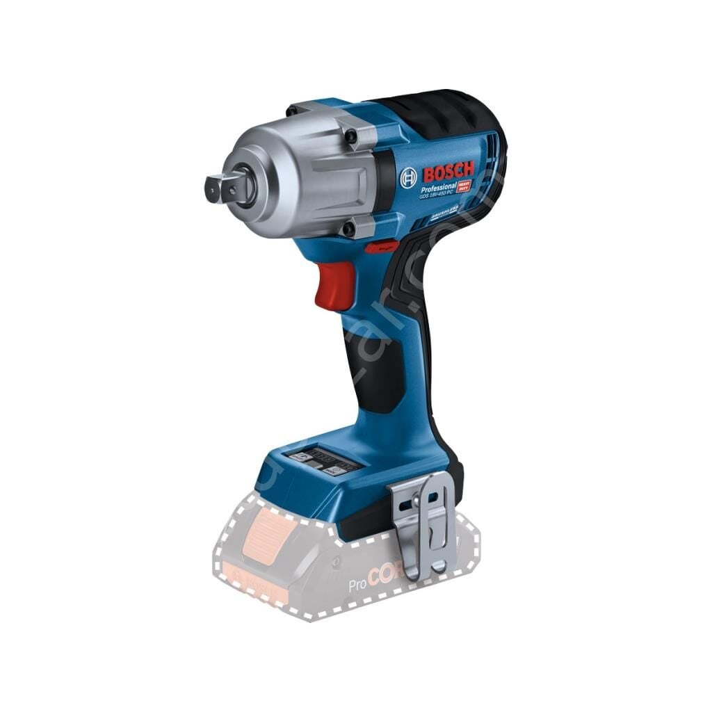 Bosch Professional GDS 18V-450 PC Akülü Darbeli Somun Sıkma Makinesi (Solo-Aküsüz) 06019K4101