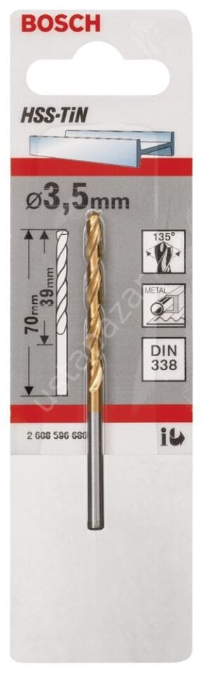 Bosch - HSS-TiN Metal Matkap Ucu 3,5*70 mm 2608596686