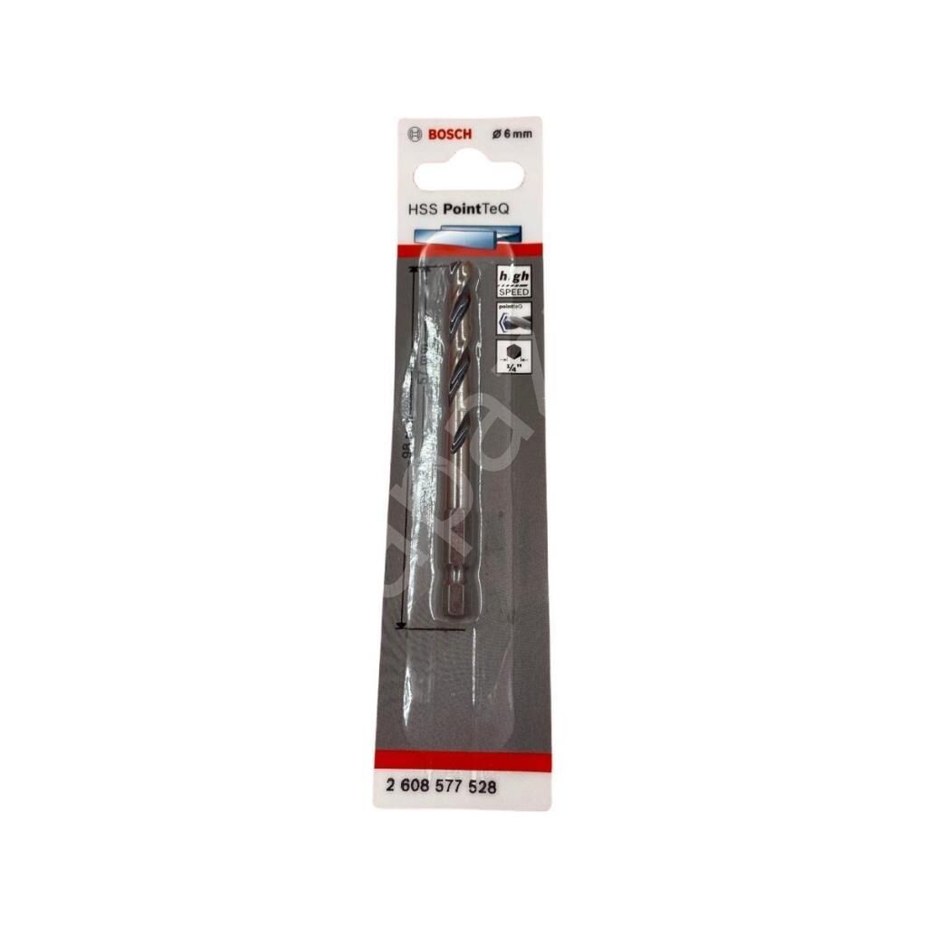 Point Teq Altıgen Şaftlı Hss Matkap Ucu 6 mm