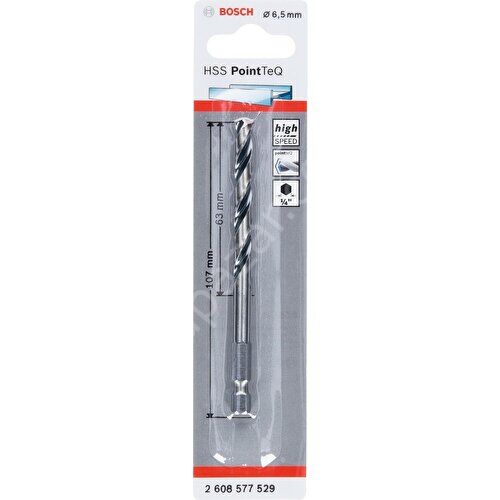 Bosch Pointeq 6.5mm 1/4 Adap. Metal Matkap Ucu 1'li 2608577529 Bosch