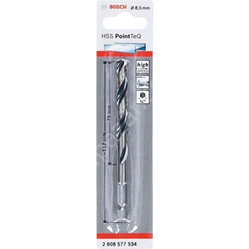 Bosch Pointeq 8.5mm 1/4 Adap. Metal Matkap Ucu 1'li 2608577534 Bosch