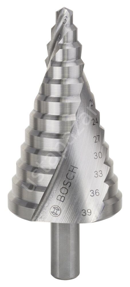 Bosch - HSS 12 Kademeli Matkap Ucu 6-39 mm 2608597521
