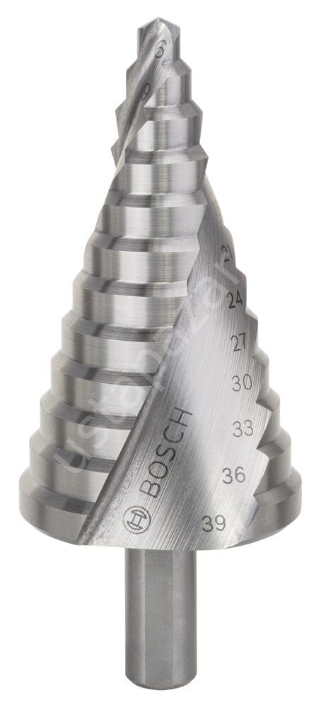 Bosch - HSS 12 Kademeli Matkap Ucu 6-39 mm 2608597521