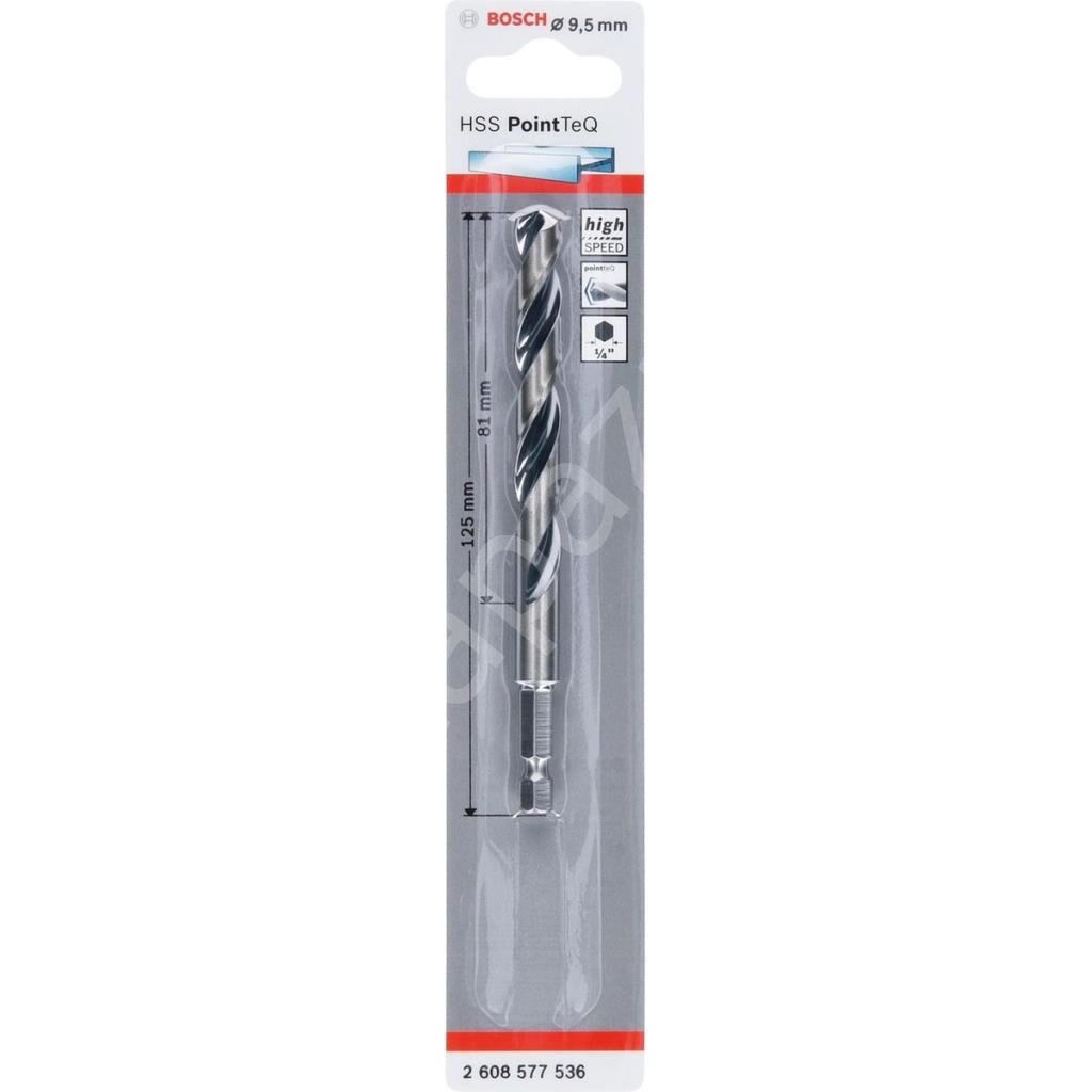 Pointeq 9.5mm 1/4 Adap. Metal Matkap Ucu 1'li 26085775236 Bosch