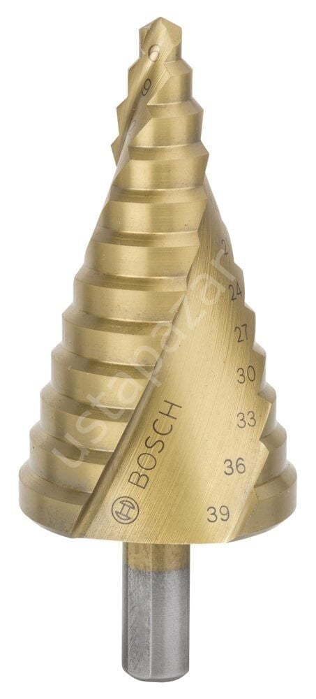 Bosch - HSS-TiN 12 Kademeli Matkap Ucu 6-39 mm 2608587431
