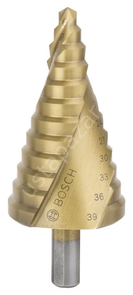 Bosch - HSS-TiN 12 Kademeli Matkap Ucu 6-39 mm 2608587431