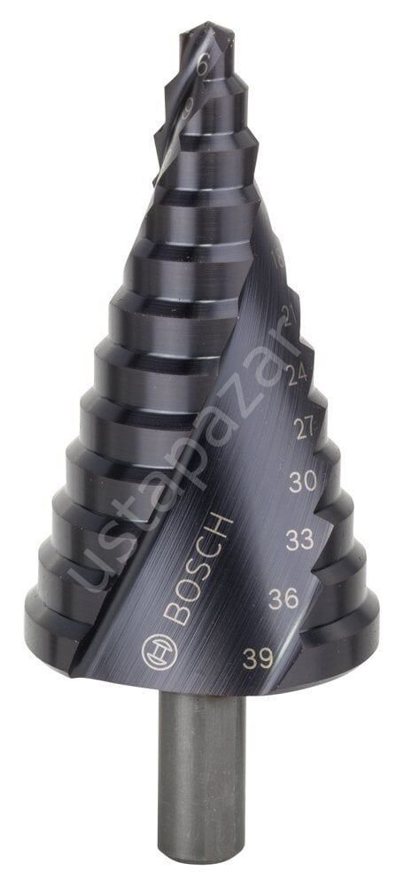Bosch - HSS-AlTiN 12 Kademeli Matkap Ucu 6-39 mm 2608588068